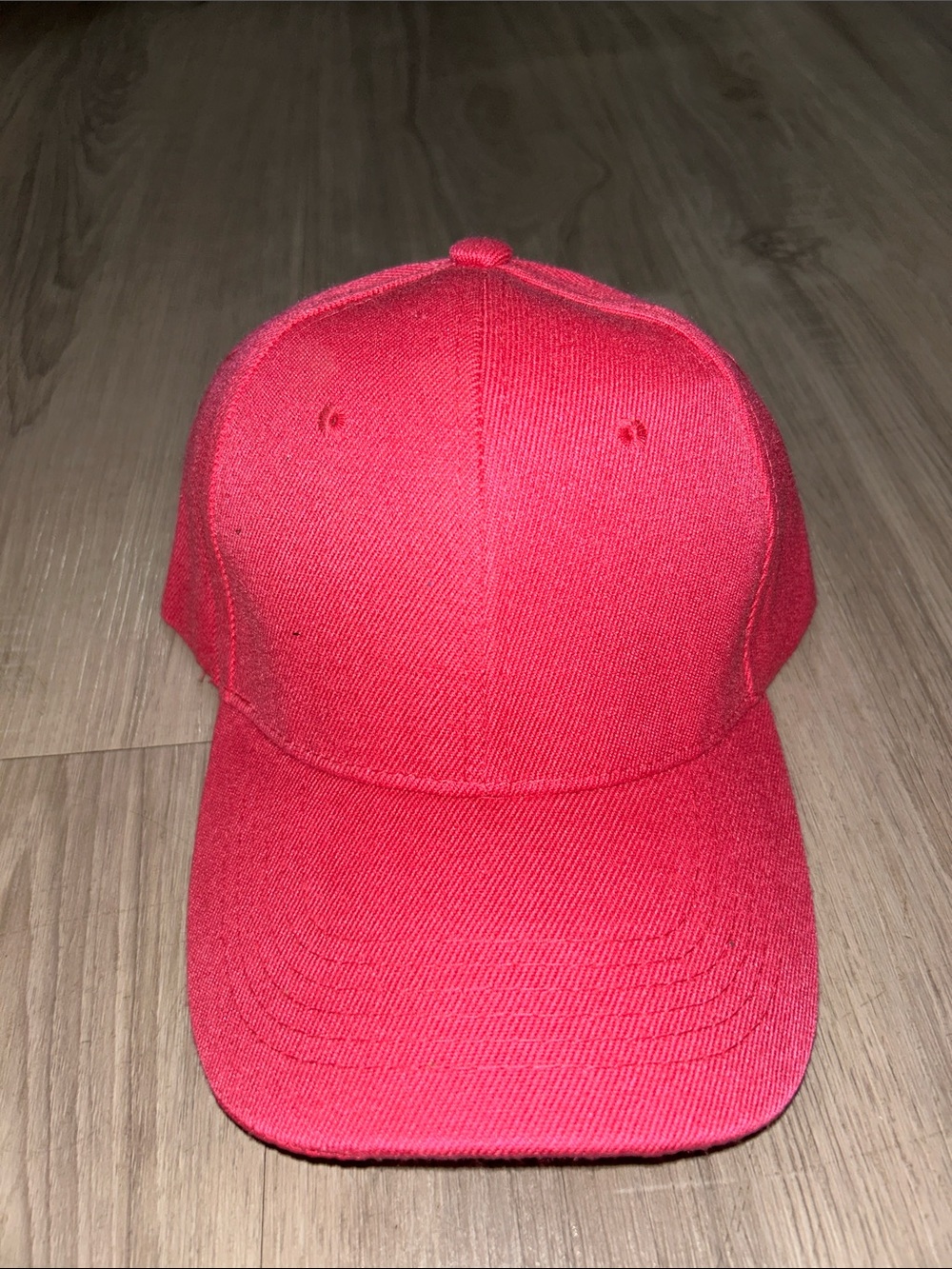 Classic Plain Pink Baseball Cap